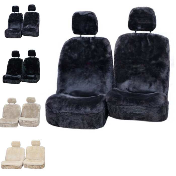 1 Australia Sheepskin Seat Covers Lambswool Seat Covers By The