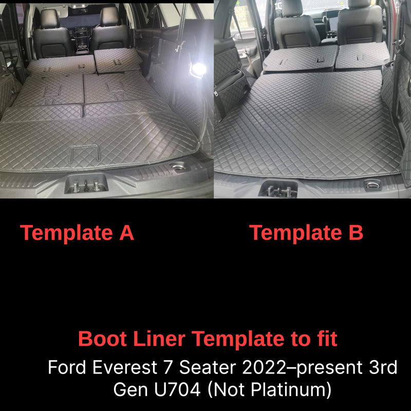 CarLux™  Custom Made Trunk Boot Mats Liner For Ford