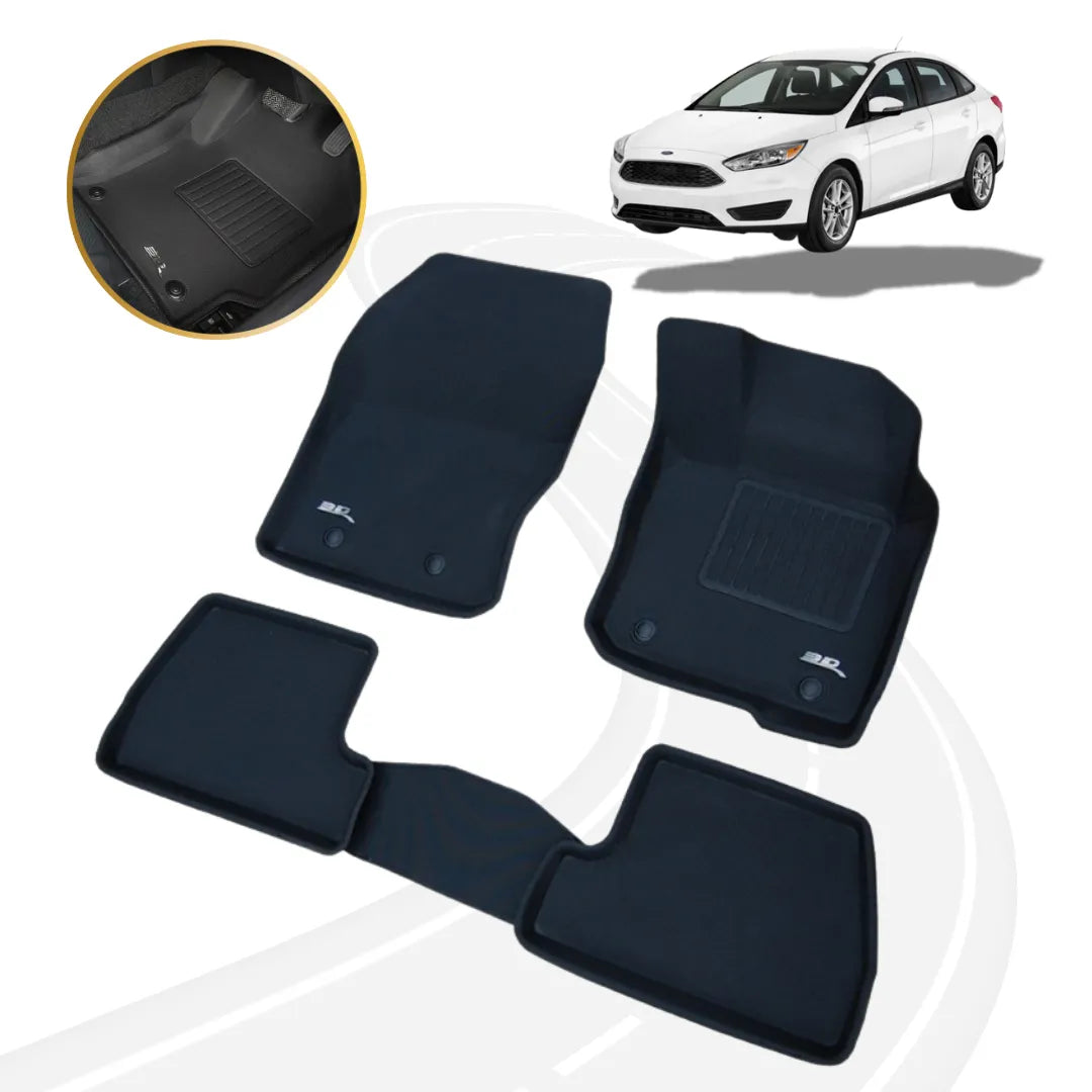 Kagu™ Ford Focus Floor Mats 2016-2020 Auto - Australia - The Organised Auto