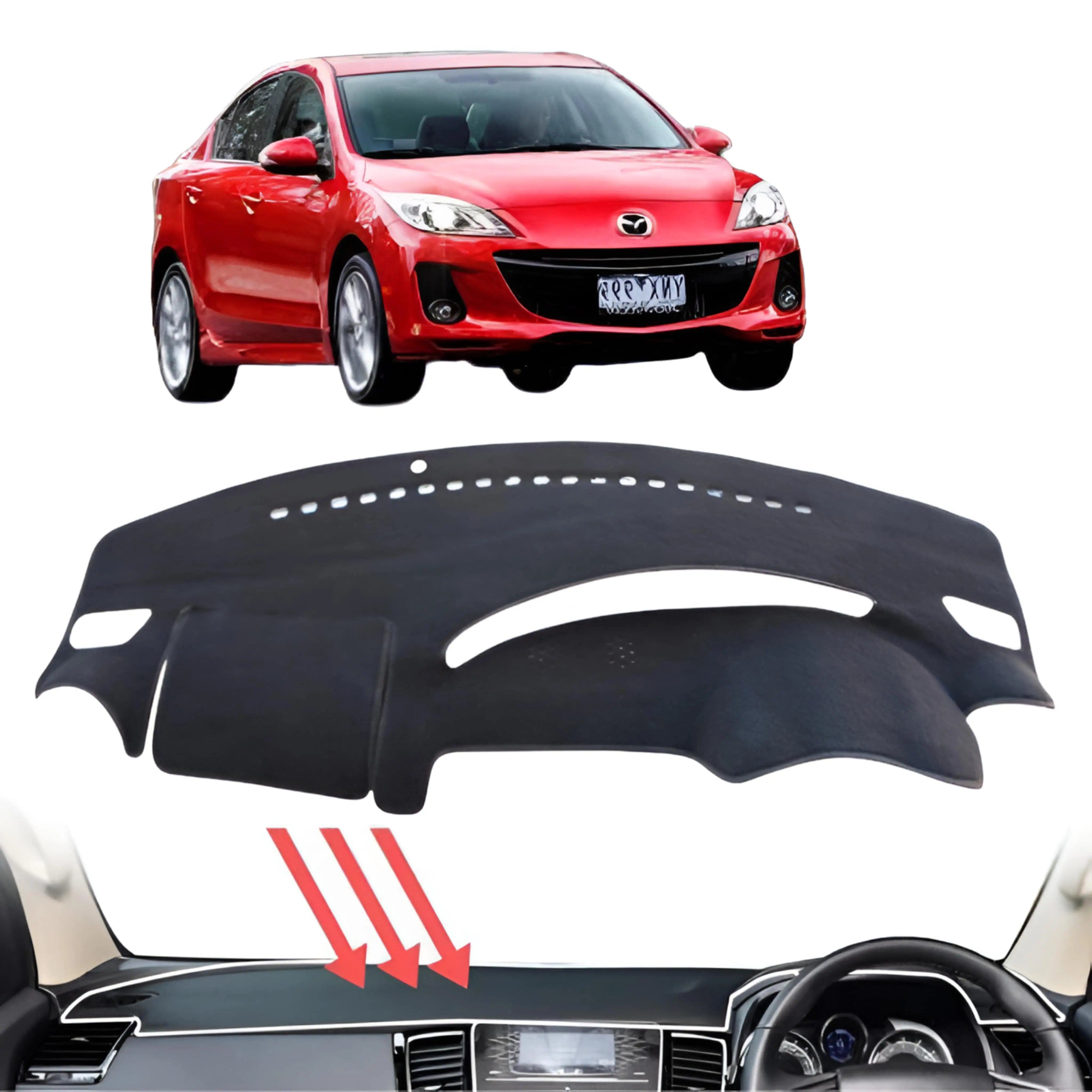 1 Australia Mazda 3 Dash mat Mazda 3 Accessories By The Organised Auto