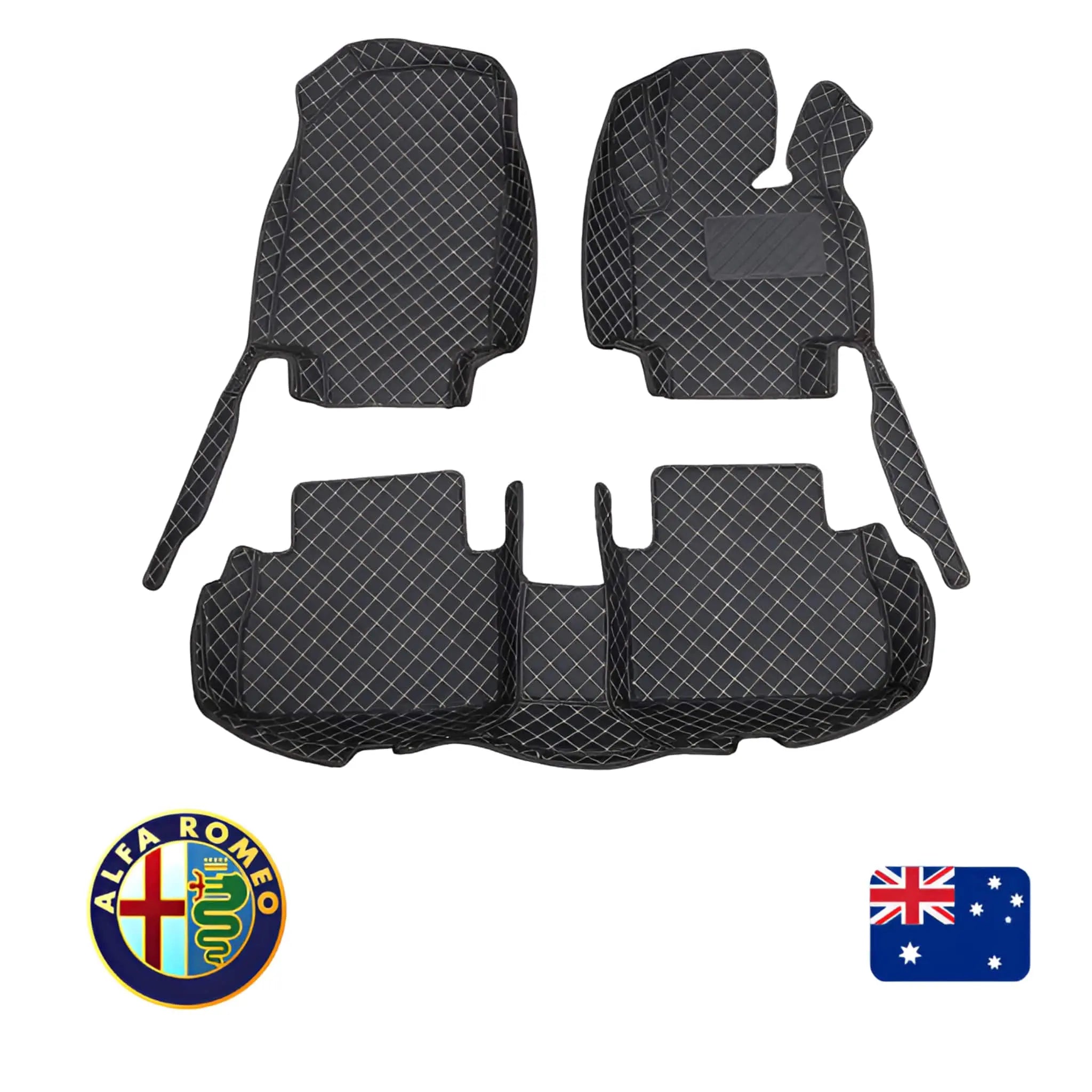 Tailored Quality Made Car Mats Alfa Romeo Romeo Mito (2008-Onwards)