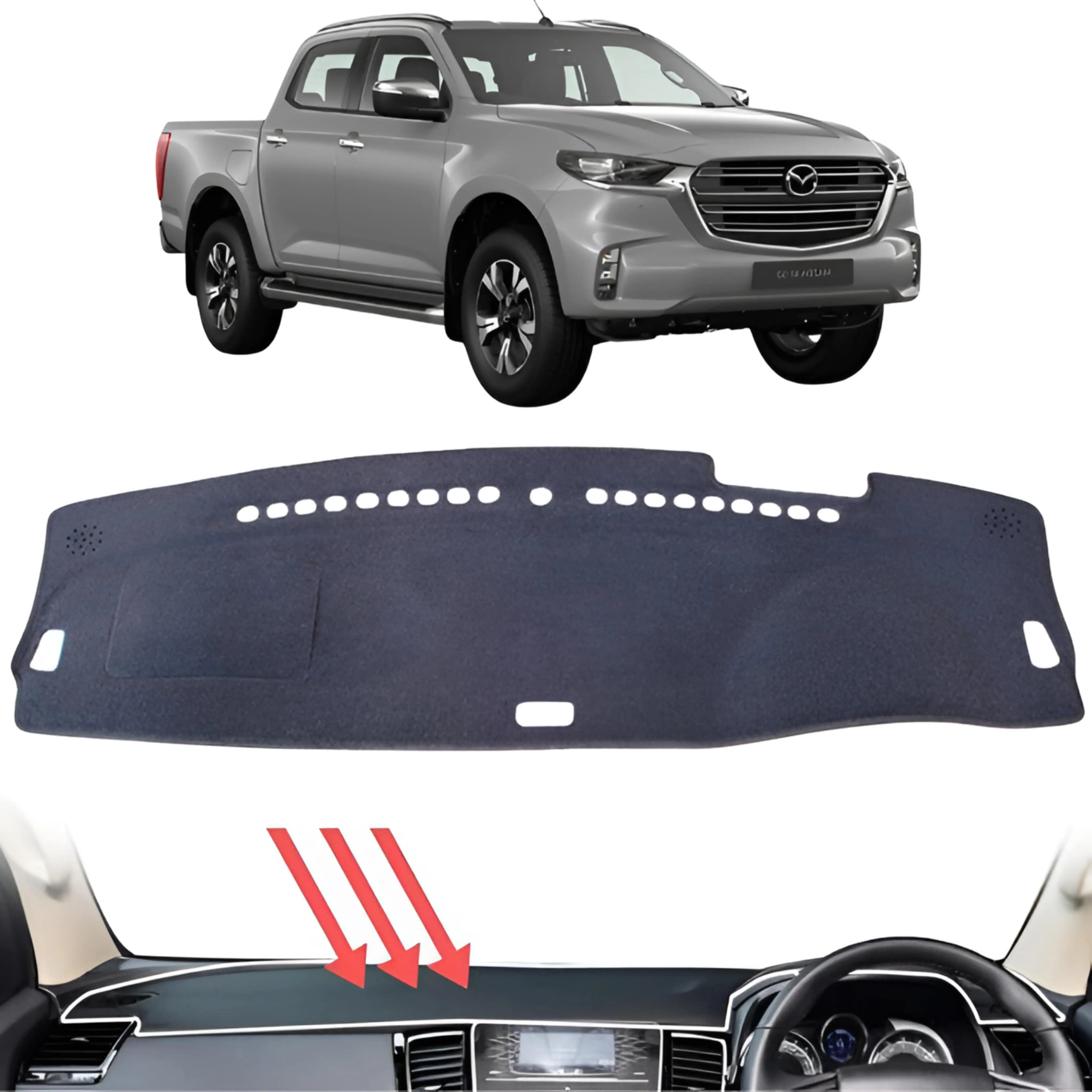 Mazda bt50 online dash mat