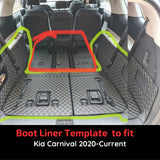 CarLux™  Custom Made Boot Liner for New Kia Carnival 2020-Current