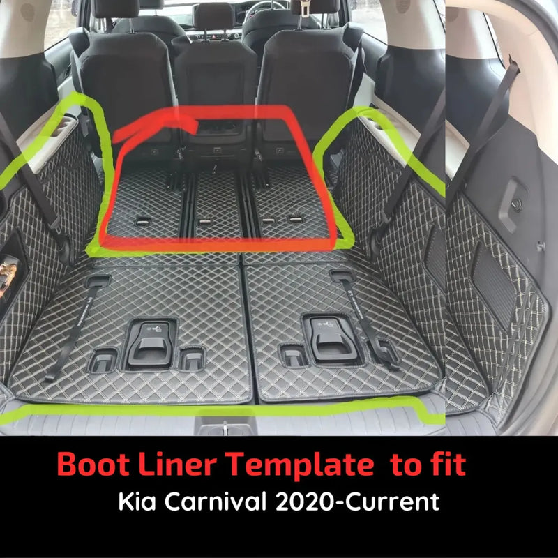 CarLux™  Custom Made Boot Liner for New Kia Carnival 2020-Current