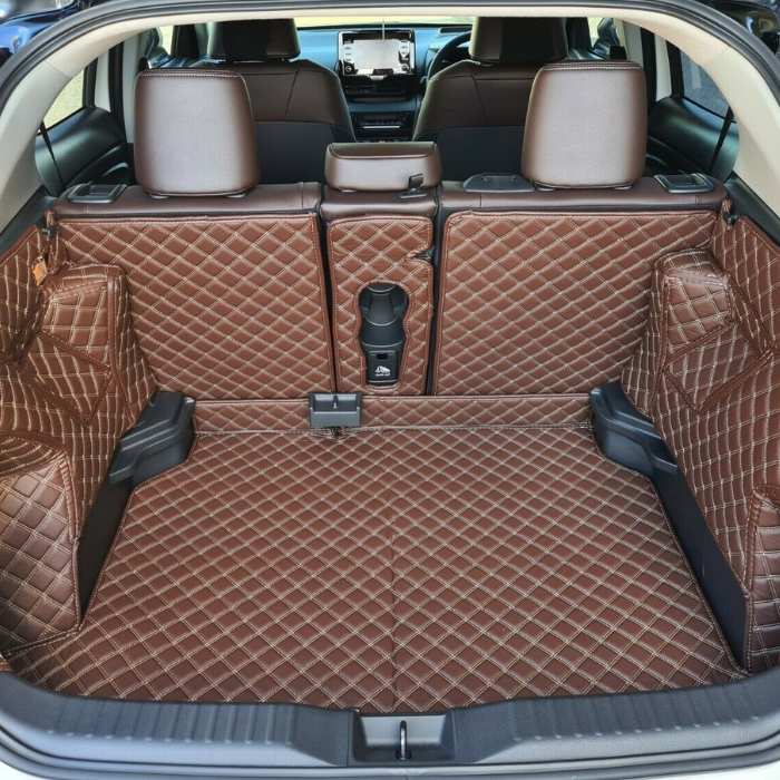 CarLux™ Custom Made Trunk Boot Mats For Toyota Prado Boot Liner