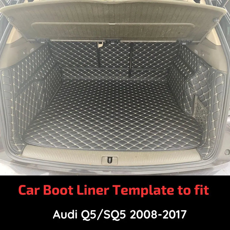 CarLux™ Custom Made Trunk Boot Mats Liner For Audi