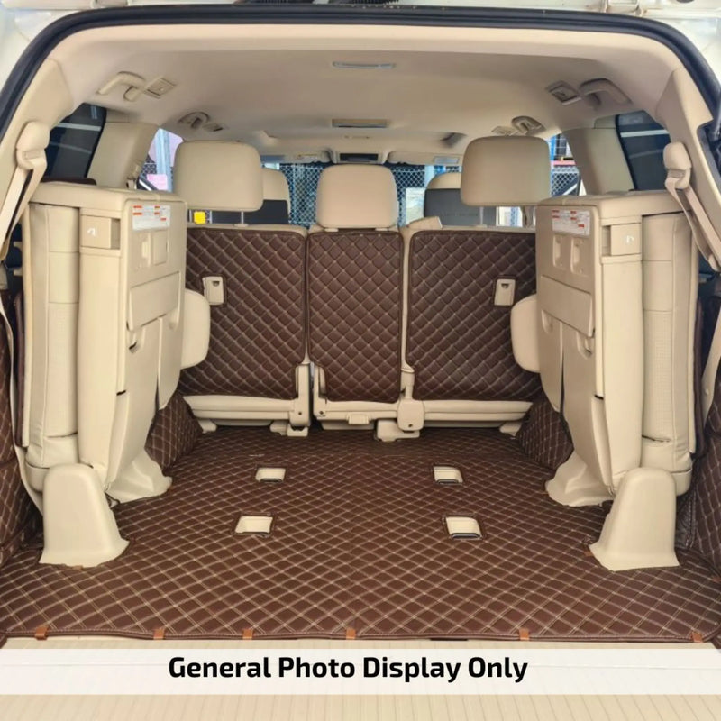 CarLux™ Custom Made Trunk Boot Mats For Toyota Prado Boot Liner