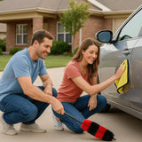 Car Cleaning and Detailing Brush Set for tyres and car