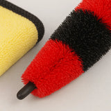 Car Cleaning and Detailing Brush Set for tyres and car