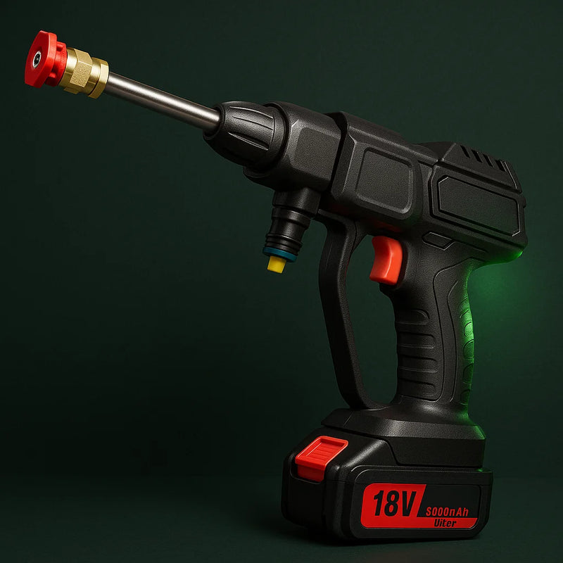 Cordless Electric Pressure Washer Car Wash Spray Gun