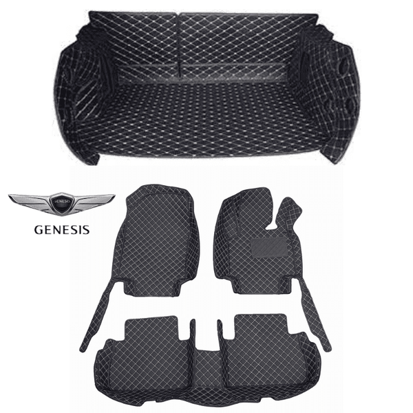 CarLux™ Complete Floor Protection Set: 3D Boot Liner and Car Mats for Your GWM Haval