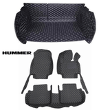 CarLux™ Complete Floor Protection Set: 3D Boot Liner and Car Mats For Your Hummer