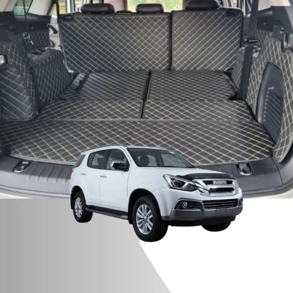 CarLux™  Custom Made Trunk Boot Mats Liner For Isuzu MU-X