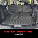 CarLux™  Custom Made Trunk Boot Mats Liner For Isuzu MU-X