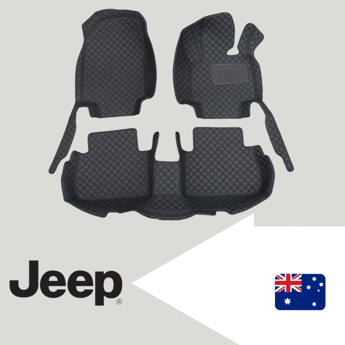 CarLux™ Custom Made 3D Car Floor Mats For Jeep