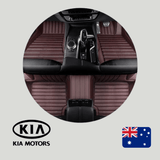 CarLux™  Custom Made Nappa PU Leather Car Floor Mats for KIA