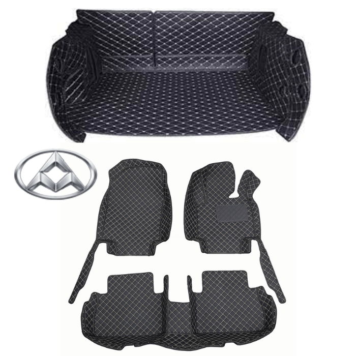 CarLux™ Complete Floor Protection Set: 3D Boot Liner and Car Mats For Your LDV