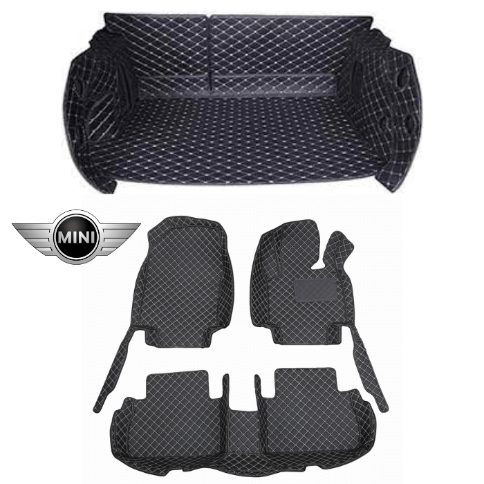 1 Australia Mini Cooper accessories 3D Car Floor Mats & Boot Liner By