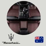CarLux™  Custom Made Nappa PU Leather Car Floor Mats for Maserati
