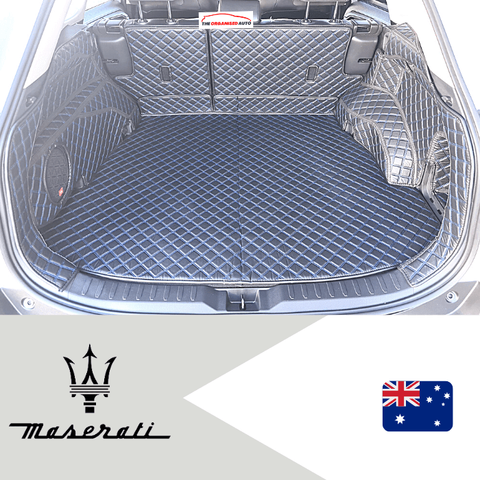 CarLux™  Custom Made Trunk Boot Mats Liner For Maserati