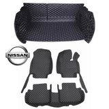 CarLux™ Complete Floor Protection Set: 3D Boot Liner and Car Mats For Your Nissan