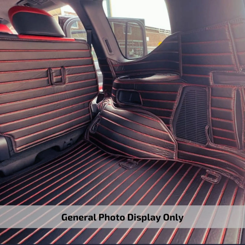 CarLux™ Complete Floor Protection Set Nappa PU 3D Boot Liner and Car Mats For Your Genesis
