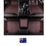CarLux™  Custom Made Nappa PU Leather Car Floor Mats for Audi