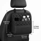 Car Back Seat Organiser With Tissue Dispenser