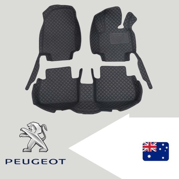 CarLux™ Custom Made 3D Car Floor Mats For Peugeot