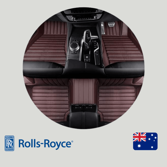 CarLux™  Custom Made Nappa PU Leather Car Floor Mats for Rolls Royce