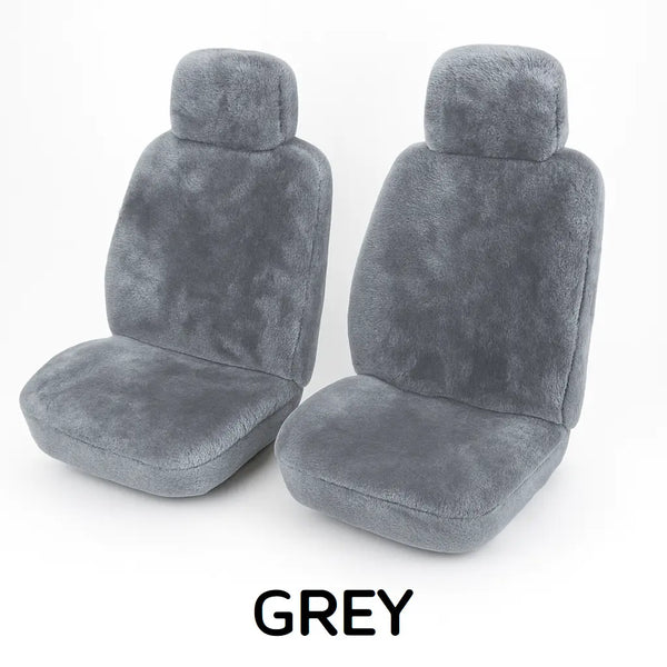 Snugseat™ Sheepskin Seat Covers Combo Front Pair 30MM For Nissan Patrol Y62
