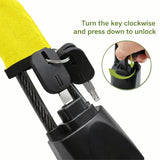Steering Wheel Lock for Theft Prevention and Vehicle Security