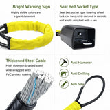Steering Wheel Lock for Theft Prevention and Vehicle Security