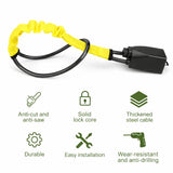 Steering Wheel Lock for Theft Prevention and Vehicle Security