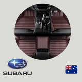 CarLux™ Custom Made Nappa PU Leather Car Floor Mats for Subaru