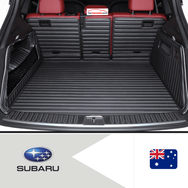 1 Australia Mitsubishi 3d Napper Leather Car Boot Liner Custom Car Mats By  The Organised AutoNappa Boot Liner