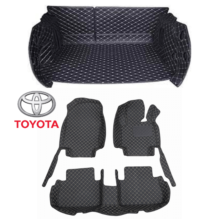#1 Australia Toyota accessories 3D Car Floor Mats & Boot Liner By The ...