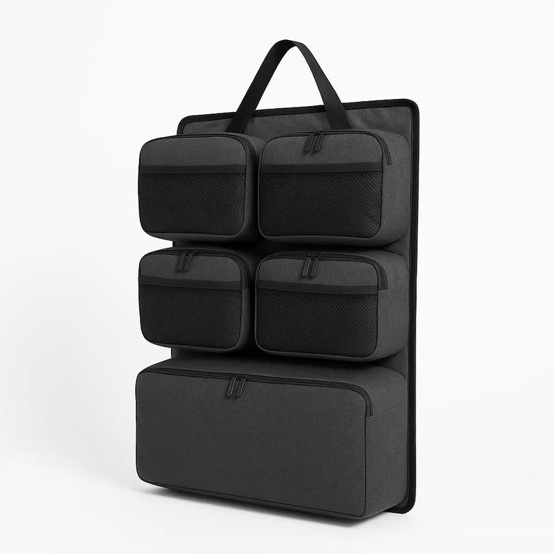 Universal Car Seat Back Organiser Travel Storage Bag with Pockets