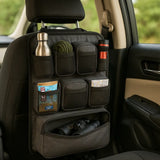 Universal Car Seat Back Organiser Travel Storage Bag with Pockets