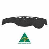 DashLux dash mat for Nissan Patrol Y62, black moulded carpet