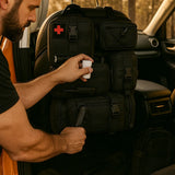 Tactical Car Seat Organiser - Molle Panel Automobile Seat Back Organisers