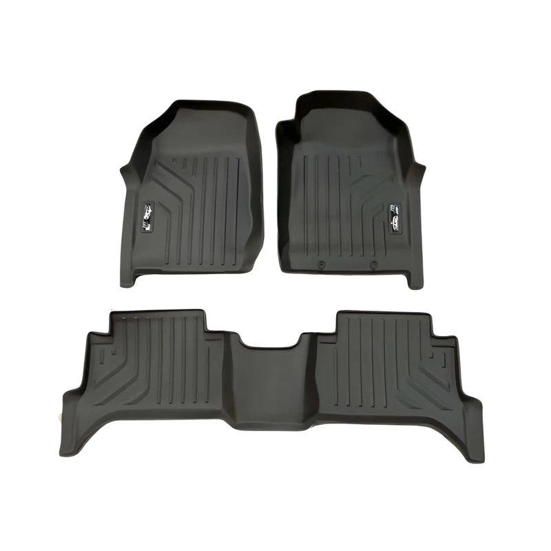 3D Rubber Car Floor Mats For Ford Ranger Next-Gen 2022 Onwards