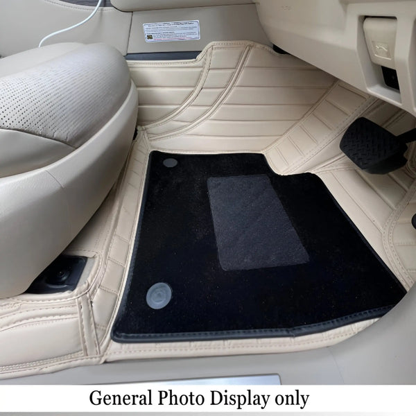 CarLux™  Custom Made Double Layer Nappa PU Leather Car Floor Mats For Audi