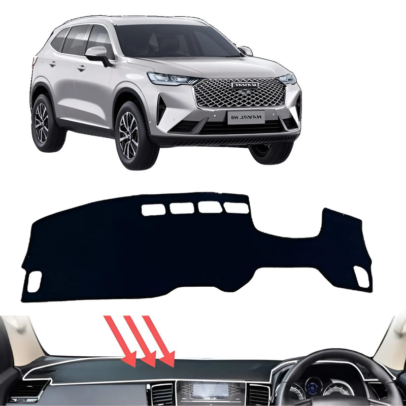 CarLux™ Black Dash Mat for Haval H6 With HUD