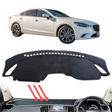 CarLux™ Black Dash Mat for Mazda 6