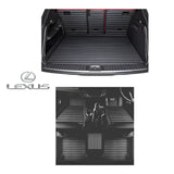 CarLux™ Complete Floor Protection Set Nappa PU 3D Boot Liner and Car Mats For Your Lexus