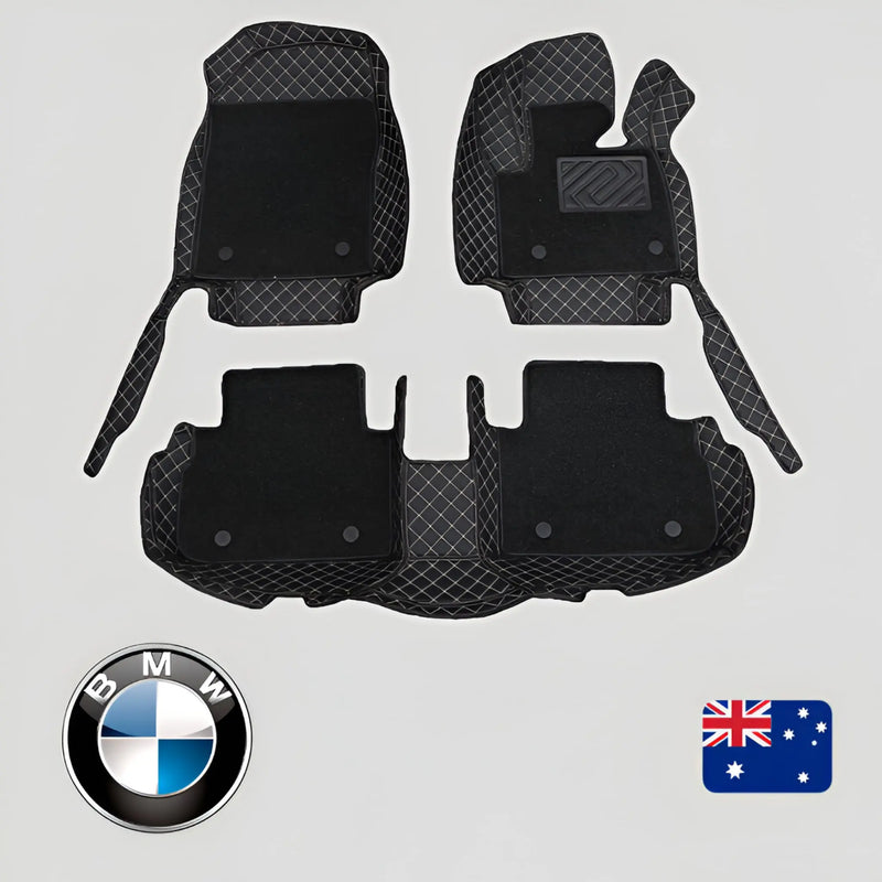 CarLux™ Custom Made 3D Duty Double Layers Car Floor Mats For BMW