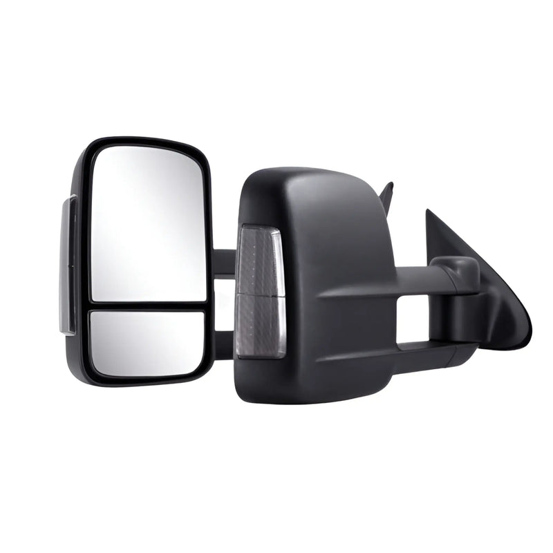 Manual Fold Extendable Tow Mirrors for 2005-2015 Toyota Hilux