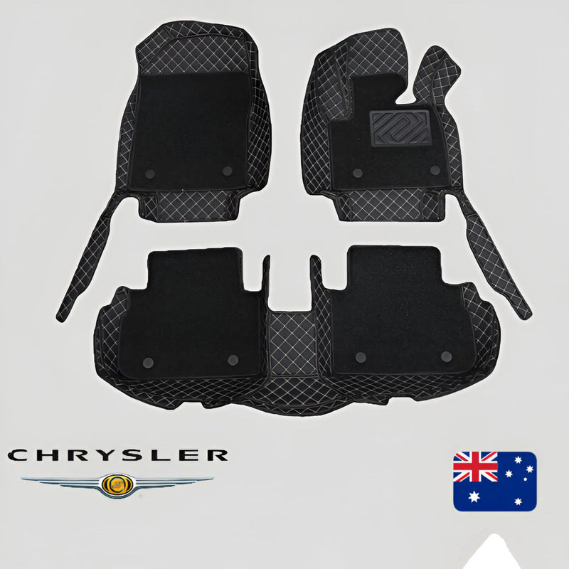 CarLux™ Custom Made 3D Duty Double Layers Car Floor Mats For Chrysler