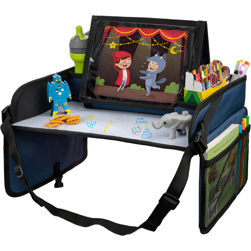 Kids Travel Tray with Dry Erase Board
